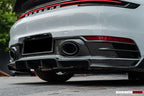 DARWINPRO - PORSCHE 911 992 CARRERA S/4/4S/TARGA/CABRIOLET BKSS STYLE REAR DIFFUSER