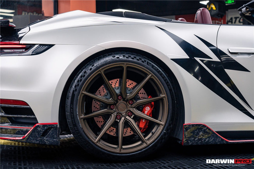 DARWINPRO - PORSCHE 911 992 CARRERA S/4/4S/TARGA/CABRIOLET BKSS STYLE REAR DIFFUSER