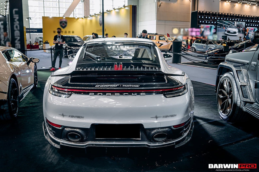 DARWINPRO - PORSCHE 911 992 CARRERA S/4/4S/TARGA/CABRIOLET BKSS STYLE REAR DIFFUSER