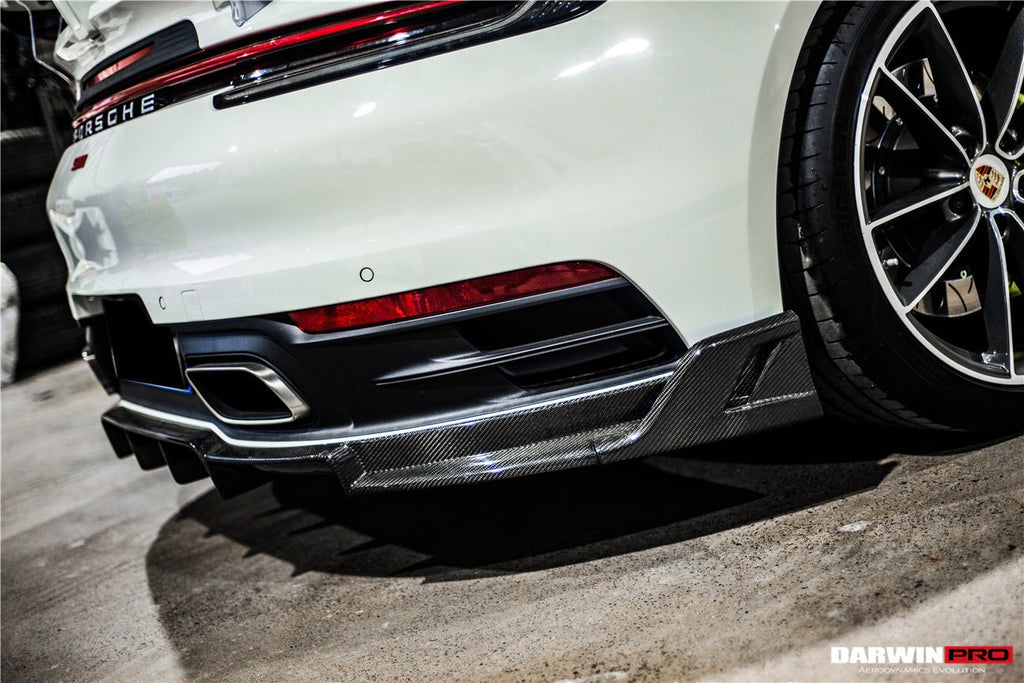 DARWINPRO - PORSCHE 911 992 CARRERA S/4/4S/TARGA/CABRIOLET BKSS STYLE REAR DIFFUSER