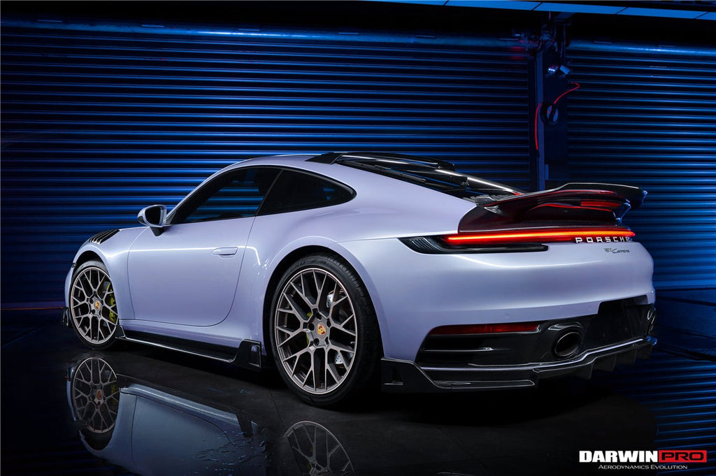 DARWINPRO - PORSCHE 911 992 CARRERA S/4/4S/TARGA/CABRIOLET BKSS STYLE REAR DIFFUSER