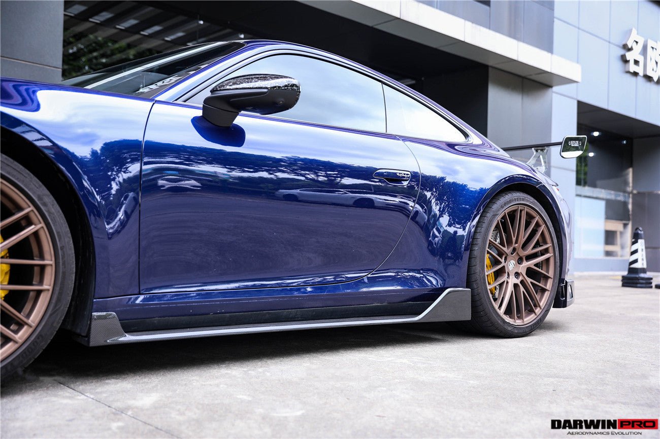 DARWINPRO - PORSCHE 911 992 CARRERA S/4/4S/TARGA/CABRIOLET BKSS STYLE SIDE SKIRTS