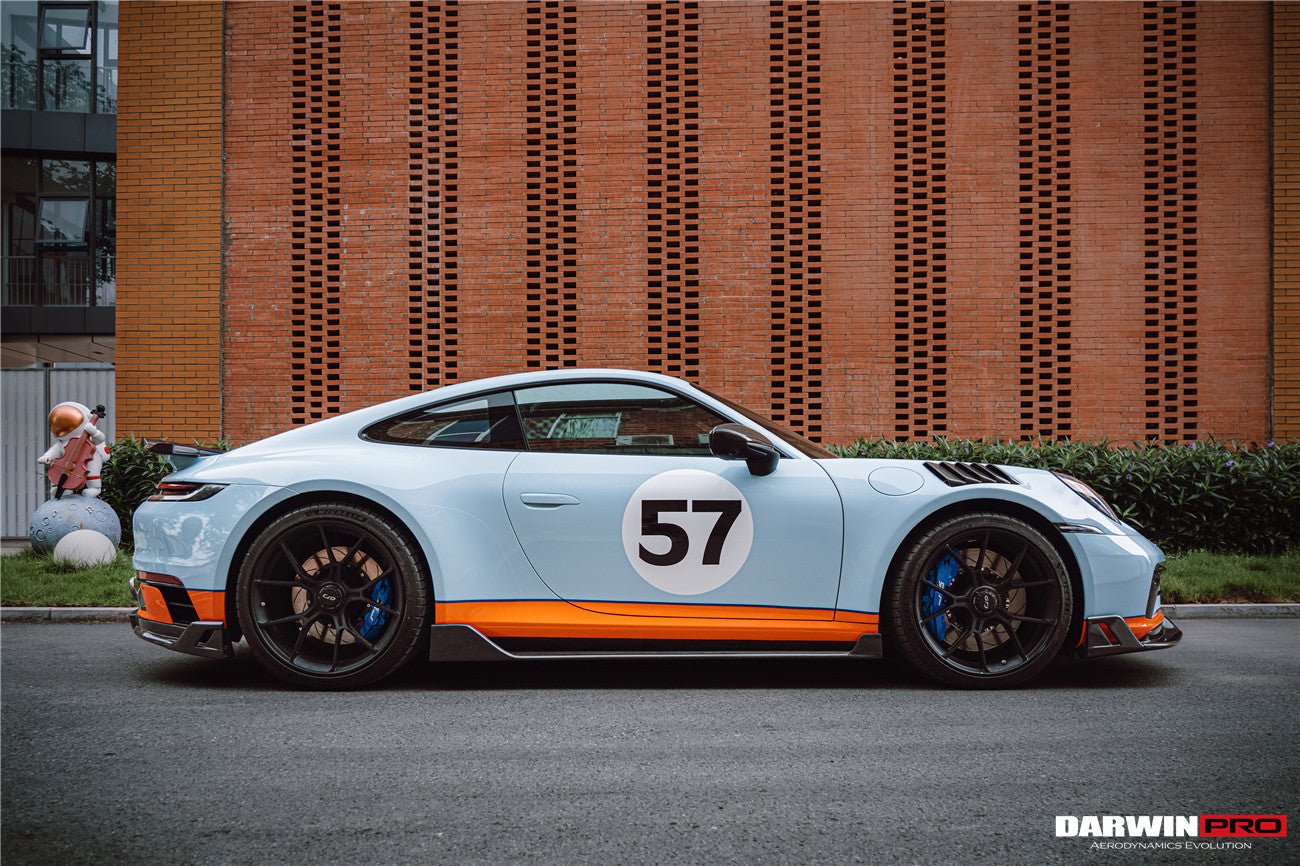 DARWINPRO - PORSCHE 911 992 CARRERA S/4/4S/TARGA/CABRIOLET BKSS STYLE SIDE SKIRTS