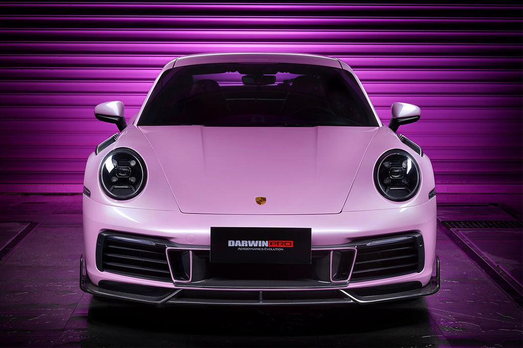 DARWINPRO- PORSCHE 911 992 CARRERA S/4/4S/TARGA/CABRIOLET NORMAL BKSS STYLE FRONT BUMPER TRIM