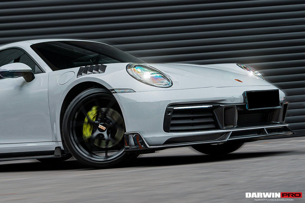 DARWINPRO- PORSCHE 911 992 CARRERA S/4/4S/TARGA/CABRIOLET NORMAL BKSS STYLE FRONT BUMPER TRIM