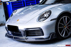 DARWINPRO- PORSCHE 911 992 CARRERA S/4/4S/TARGA/CABRIOLET NORMAL BKSS STYLE FRONT BUMPER TRIM
