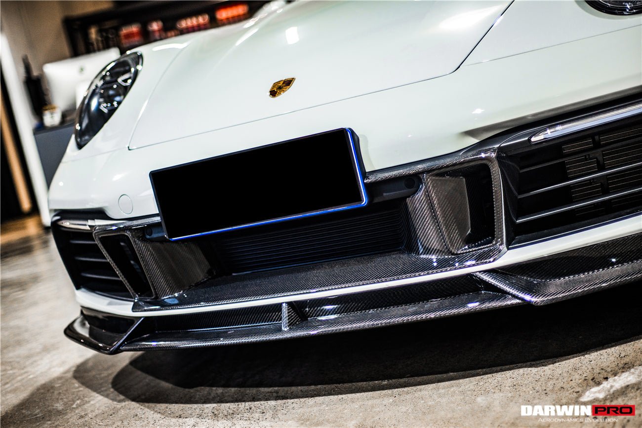 DARWINPRO- PORSCHE 911 992 CARRERA S/4/4S/TARGA/CABRIOLET NORMAL BKSS STYLE FRONT BUMPER TRIM