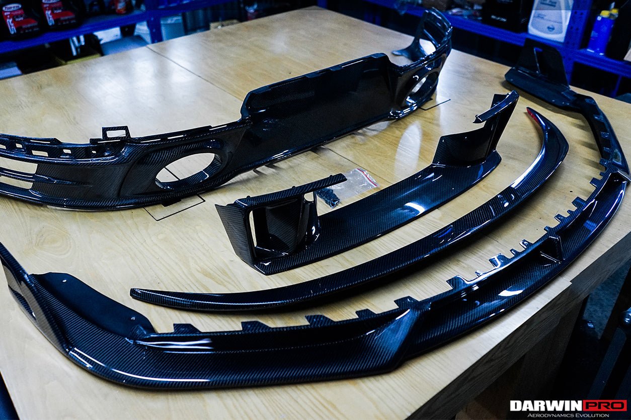 DARWINPRO- PORSCHE 911 992 CARRERA S/4/4S/TARGA/CABRIOLET NORMAL BKSS STYLE FRONT BUMPER TRIM
