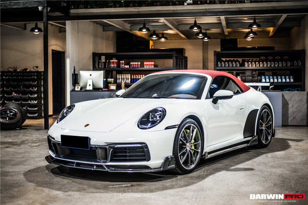 DARWINPRO- PORSCHE 911 992 CARRERA S/4/4S/TARGA/CABRIOLET NORMAL BKSS STYLE FRONT BUMPER TRIM