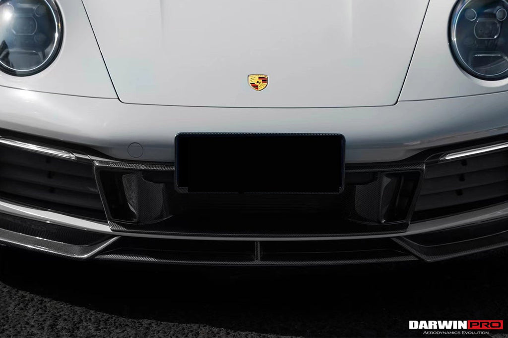 DARWINPRO- PORSCHE 911 992 CARRERA S/4/4S/TARGA/CABRIOLET NORMAL BKSS STYLE FRONT BUMPER TRIM