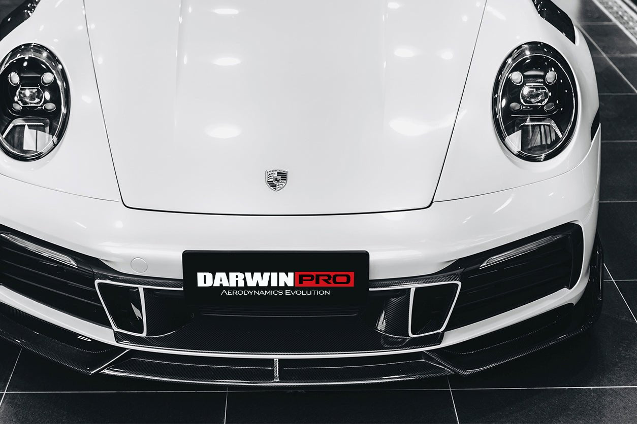 DARWINPRO- PORSCHE 911 992 CARRERA S/4/4S/TARGA/CABRIOLET NORMAL BKSS STYLE FRONT BUMPER TRIM