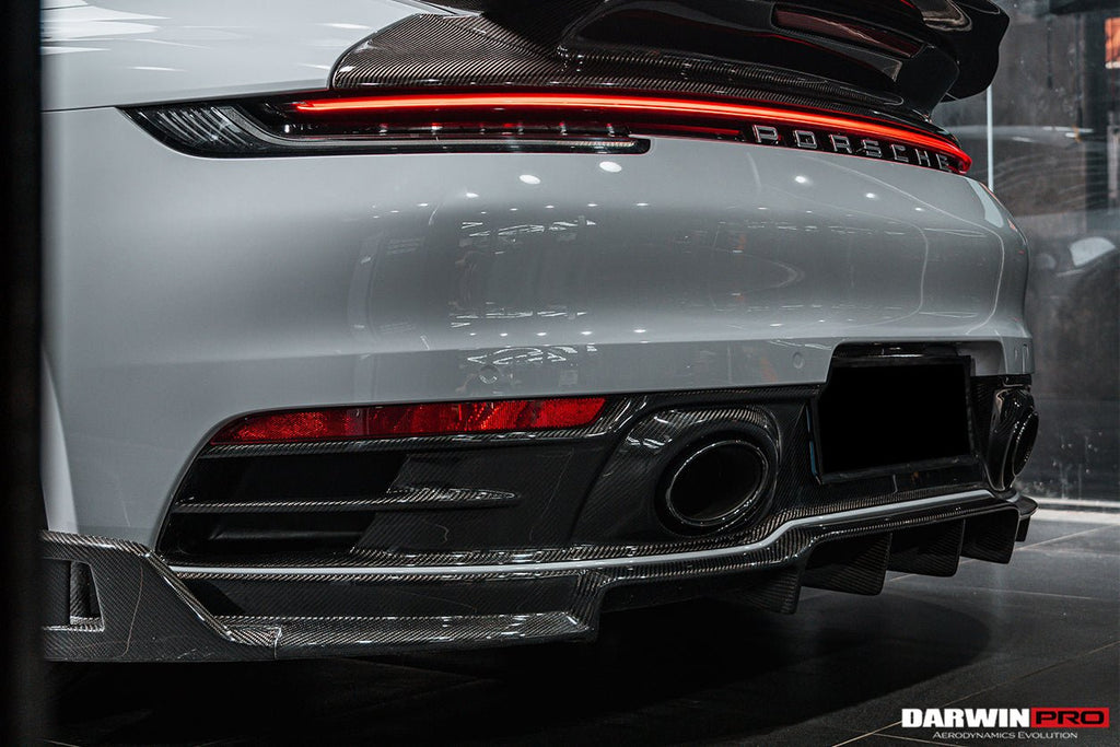 DARWINPRO - PORSCHE 911 992 CARRERA S/4/4S/TARGA/CABRIOLET OE STYLE REAR DIFFUSER