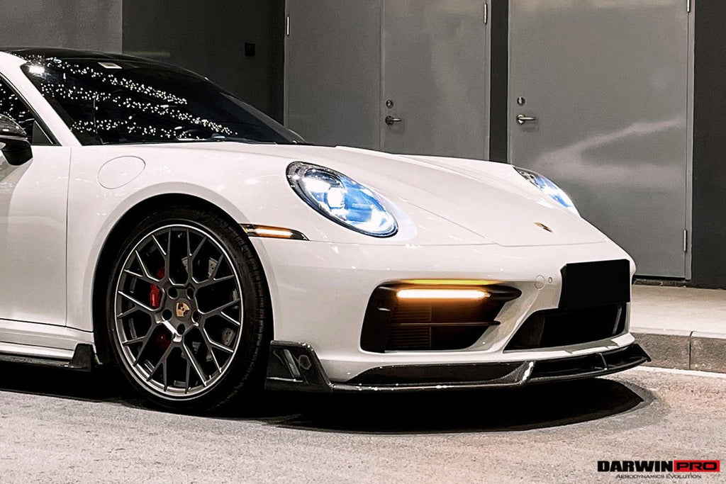 DARWINPRO - PORSCHE 911 992 CARRERA S/4/4S/TARGA/CABRIOLET SPORT DESIGN SD STYLE FRONT LIP