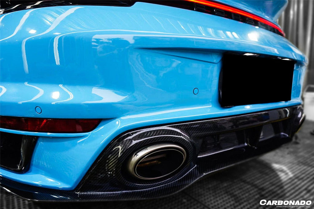 DARWINPRO- PORSCHE 911 992 CARRERA /S/4/4S/TARGA/CABRIOLET TURBO STYLE BUMPER DIFFUSER
