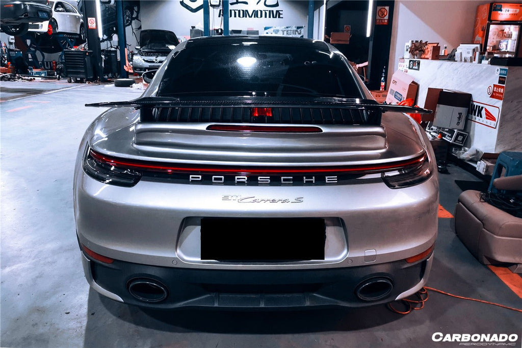 DARWINPRO- PORSCHE 911 992 CARRERA /S/4/4S/TARGA/CABRIOLET TURBO STYLE REAR SPOILER