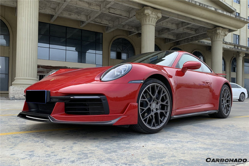 DARWINPRO- PORSCHE 911 992 CARRERA /S/4/4S/TARGA/CABRIOLET WP STYLE FRONT LIP