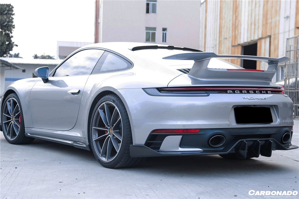 DARWINPRO- PORSCHE 911 992 CARRERA & TARGA SD SPORT DESIGN DRY CARBON REAR DIFFUSER WP STYLE