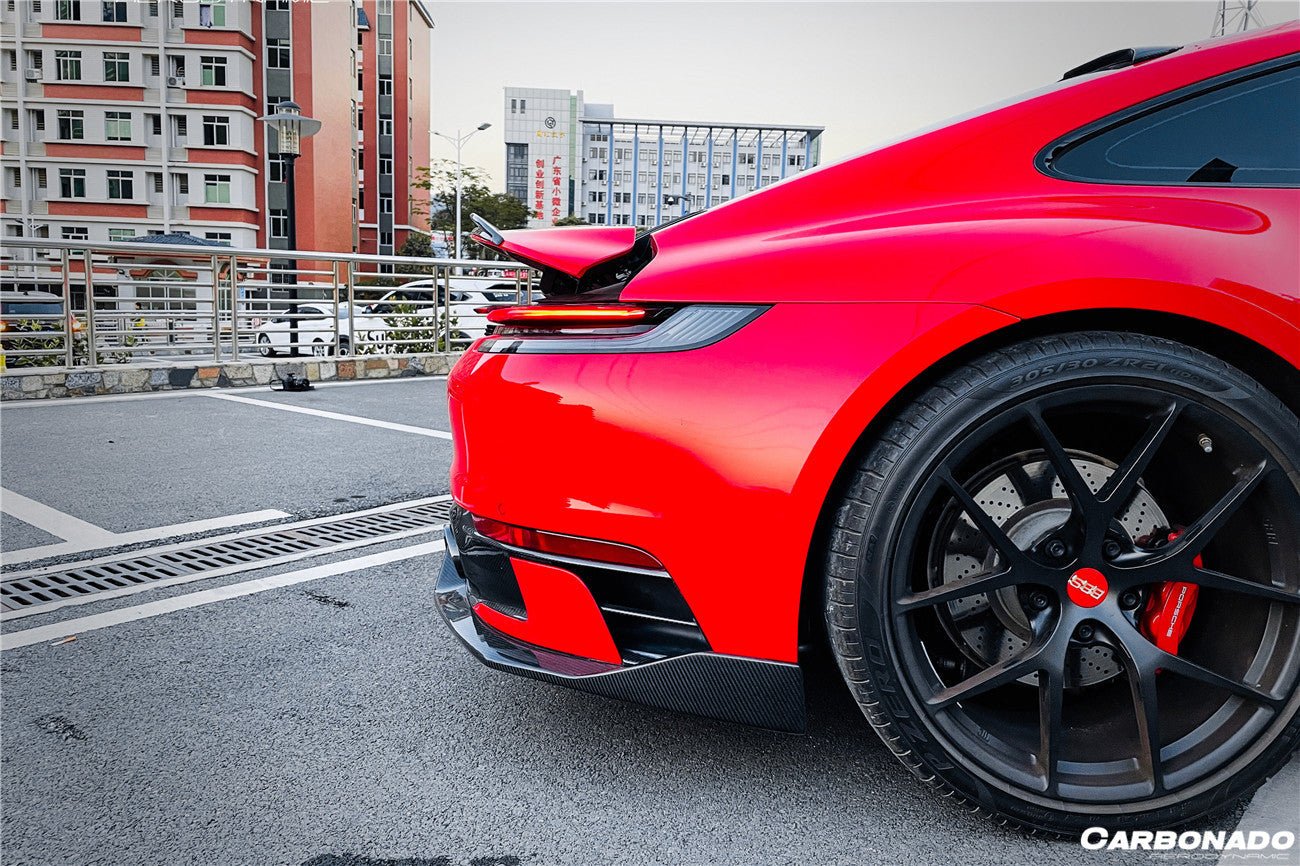 DARWINPRO- PORSCHE 911 992 CARRERA & TARGA SD SPORT DESIGN DRY CARBON REAR DIFFUSER WP STYLE