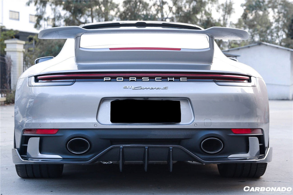 DARWINPRO- PORSCHE 911 992 CARRERA & TARGA SD SPORT DESIGN DRY CARBON REAR DIFFUSER WP STYLE