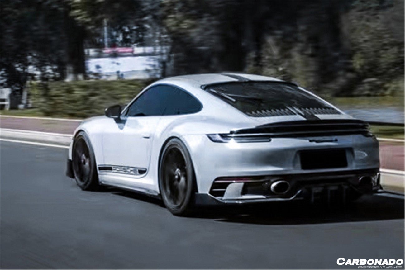 DARWINPRO- PORSCHE 911 992 CARRERA & TARGA SD SPORT DESIGN DRY CARBON REAR DIFFUSER WP STYLE