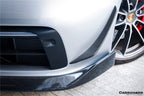 DARWINPRO- PORSCHE 911 992 CARRERA /TARGA WP STYLE FRONT CANARDS (SPORT DESIGN)