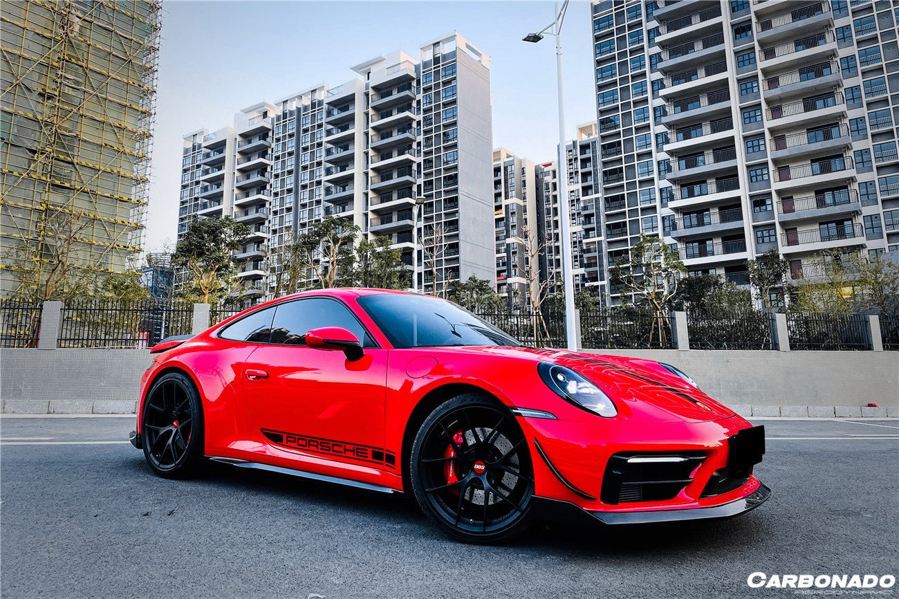 DARWINPRO- PORSCHE 911 992 CARRERA /TARGA WP STYLE FRONT CANARDS (SPORT DESIGN)