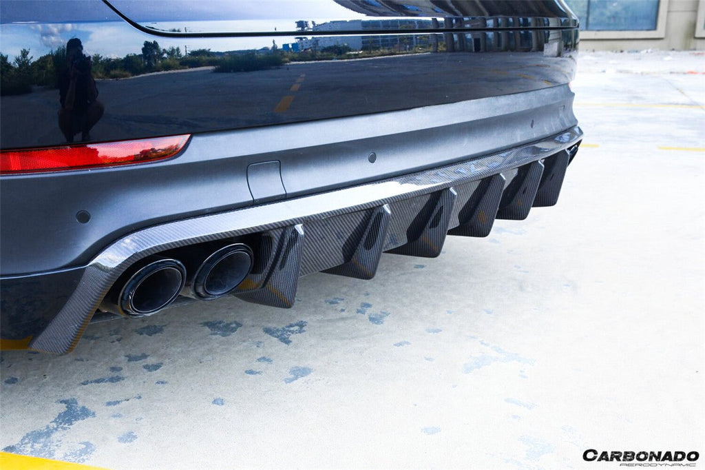 DARWINPRO - PORSCHE 9Y3 CAYENNE COUPE S & E HYBRID OD STYLE REAR DIFFUSER