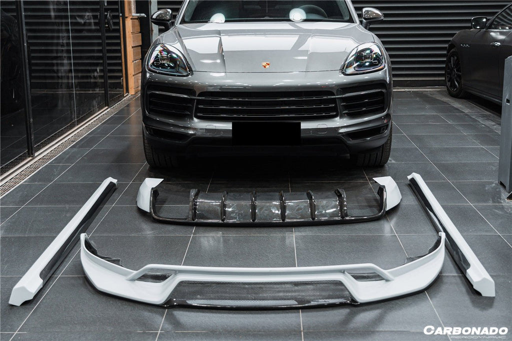 DARWINPRO - PORSCHE 9Y3 CAYENNE COUPE S & E HYBRID OD STYLE SIDE SKIRTS