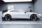 DARWINPRO - PORSCHE TAYCAN 4 / 4S / GTS / TURBO DRY CARBON FIBRE CABO STYLE SIDE SKIRTS