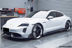 DARWINPRO - PORSCHE TAYCAN 4 / 4S / GTS / TURBO DRY CARBON FIBRE CABO STYLE SIDE SKIRTS