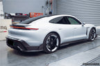 DARWINPRO - PORSCHE TAYCAN 4 / 4S / GTS / TURBO DRY CARBON FIBRE CABO STYLE SIDE SKIRTS