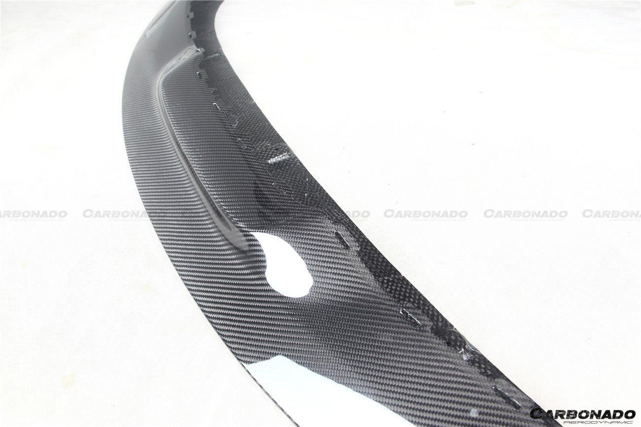 DARWINPRO - PORSCHE TAYCAN 4 / 4S / GTS / TURBO DRY CARBON FIBRE OD STYLE FRONT LIP