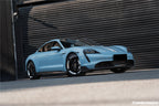 DARWINPRO - PORSCHE TAYCAN 4 / 4S / GTS / TURBO DRY CARBON FIBRE OD STYLE FRONT LIP
