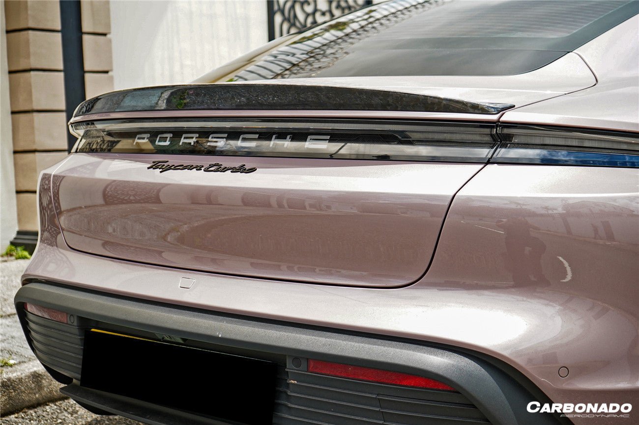 DARWINPRO - PORSCHE TAYCAN 4 / 4S / GTS / TURBO DRY CARBON FIBRE OD STYLE SPOILER