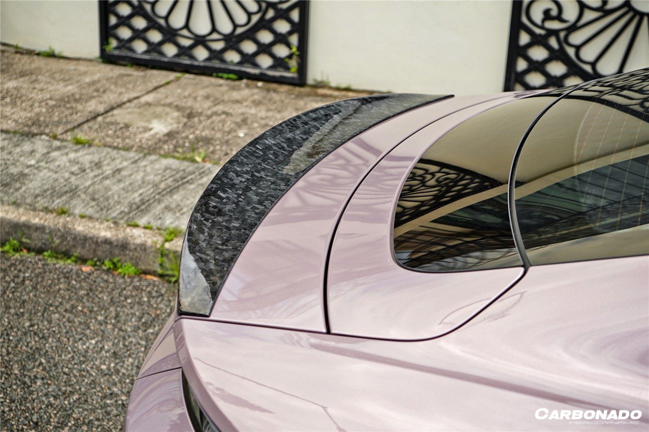 DARWINPRO - PORSCHE TAYCAN 4 / 4S / GTS / TURBO DRY CARBON FIBRE OD STYLE SPOILER