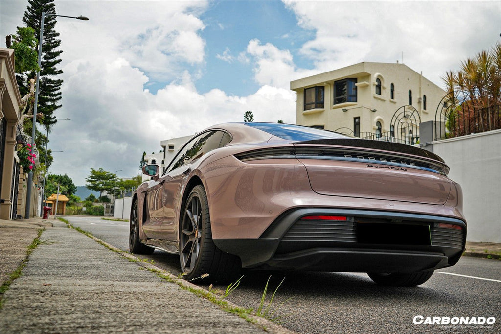 DARWINPRO - PORSCHE TAYCAN 4 / 4S / GTS / TURBO DRY CARBON FIBRE OD STYLE SPOILER