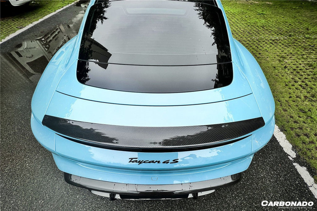 DARWINPRO - PORSCHE TAYCAN 4 / 4S / GTS / TURBO DRY CARBON FIBRE OD STYLE SPOILER