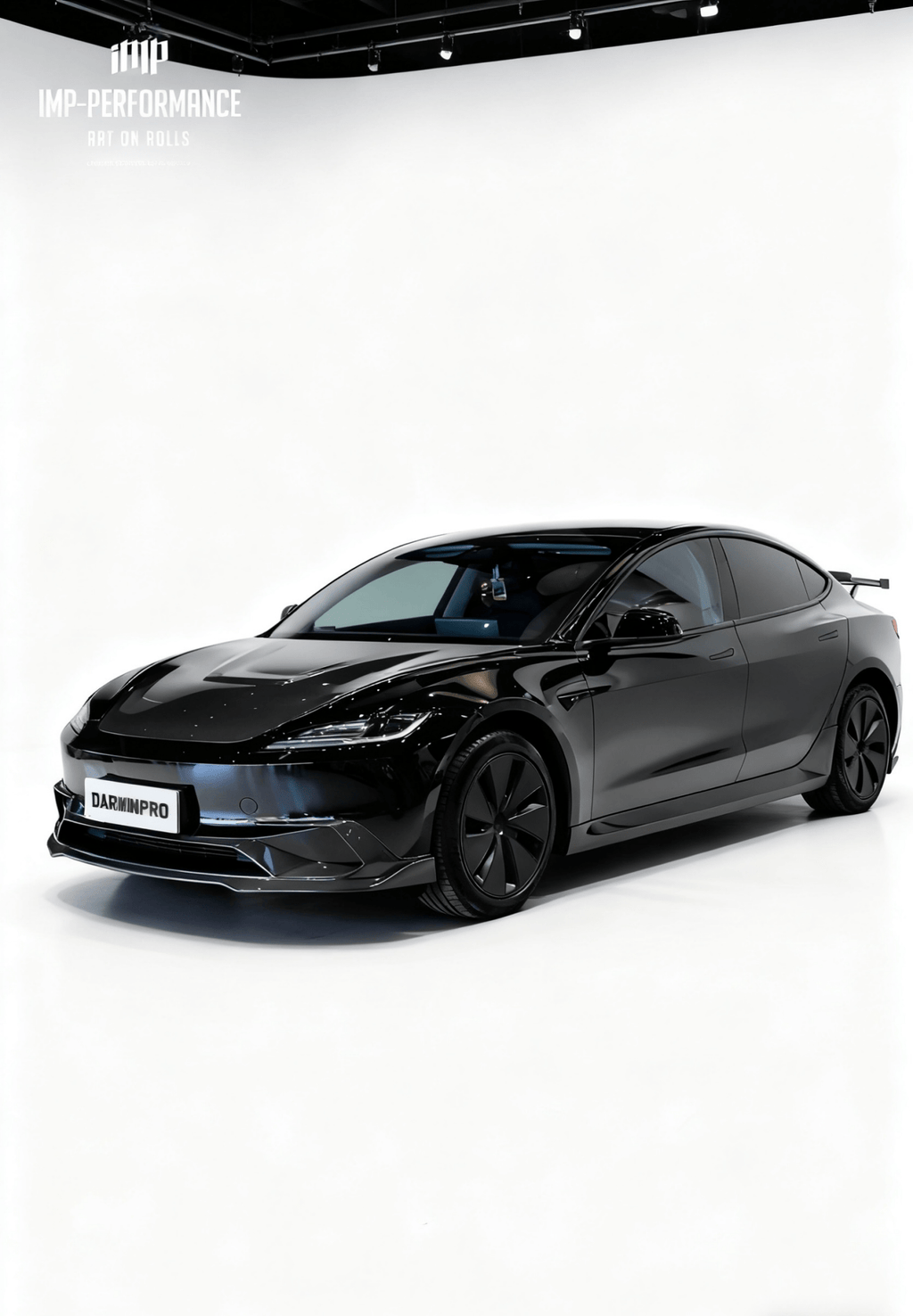 DARWINPRO - TESLA MODEL 3 HIGHLAND 2024+ DRY CARBON FIBER FRONT LIP