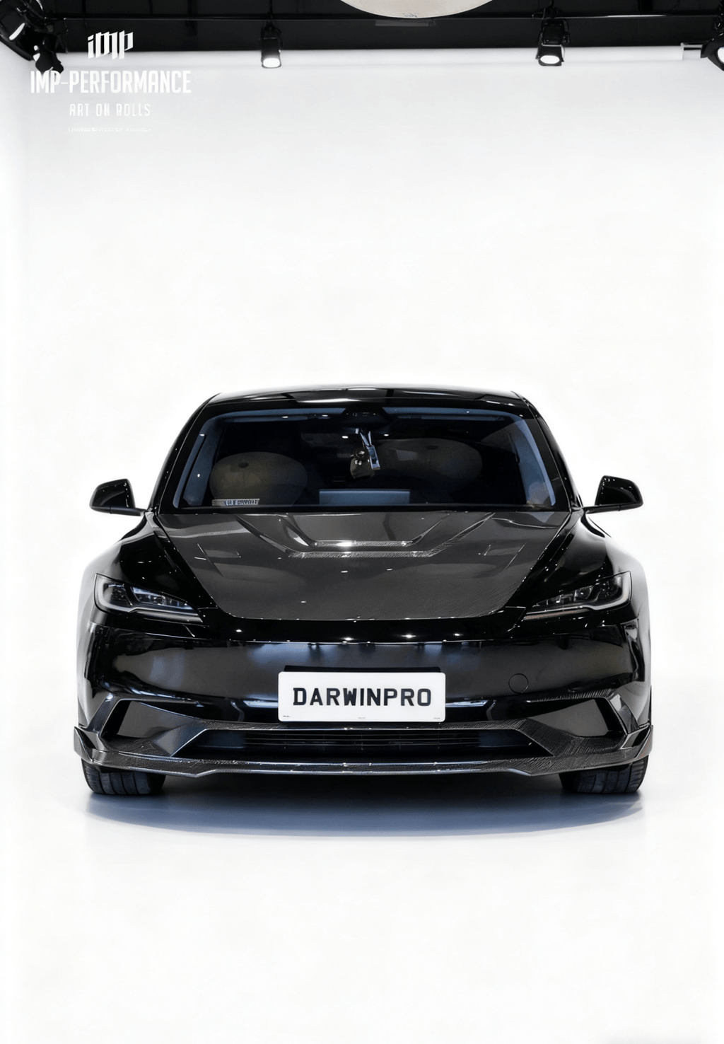 DARWINPRO - TESLA MODEL 3 HIGHLAND 2024+ DRY CARBON FIBER FRONT LIP
