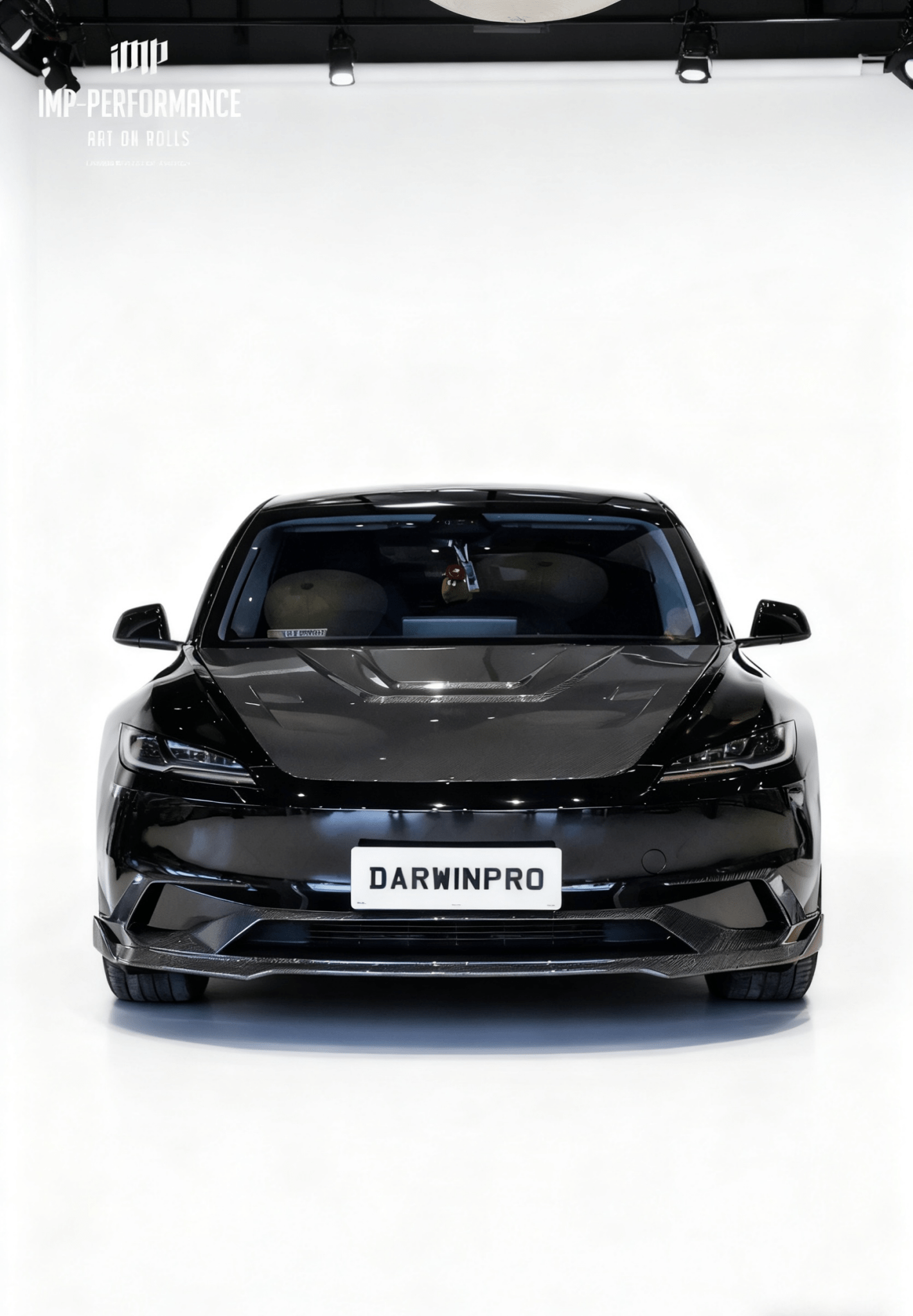 DARWINPRO - TESLA MODEL 3 HIGHLAND 2024+ DRY CARBON FIBER FRONT LIP