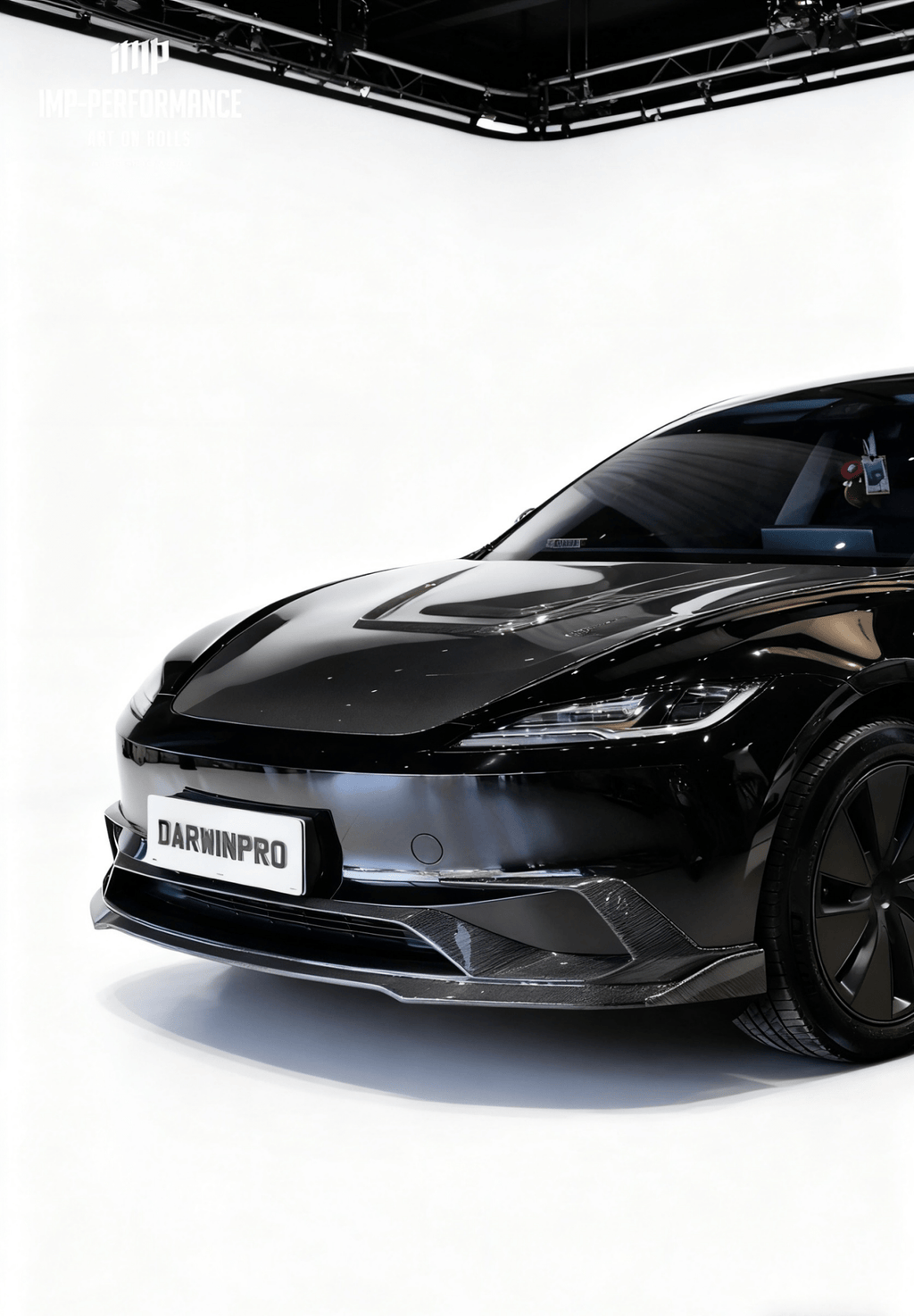 DARWINPRO - TESLA MODEL 3 HIGHLAND 2024+ DRY CARBON FIBER FRONT LIP