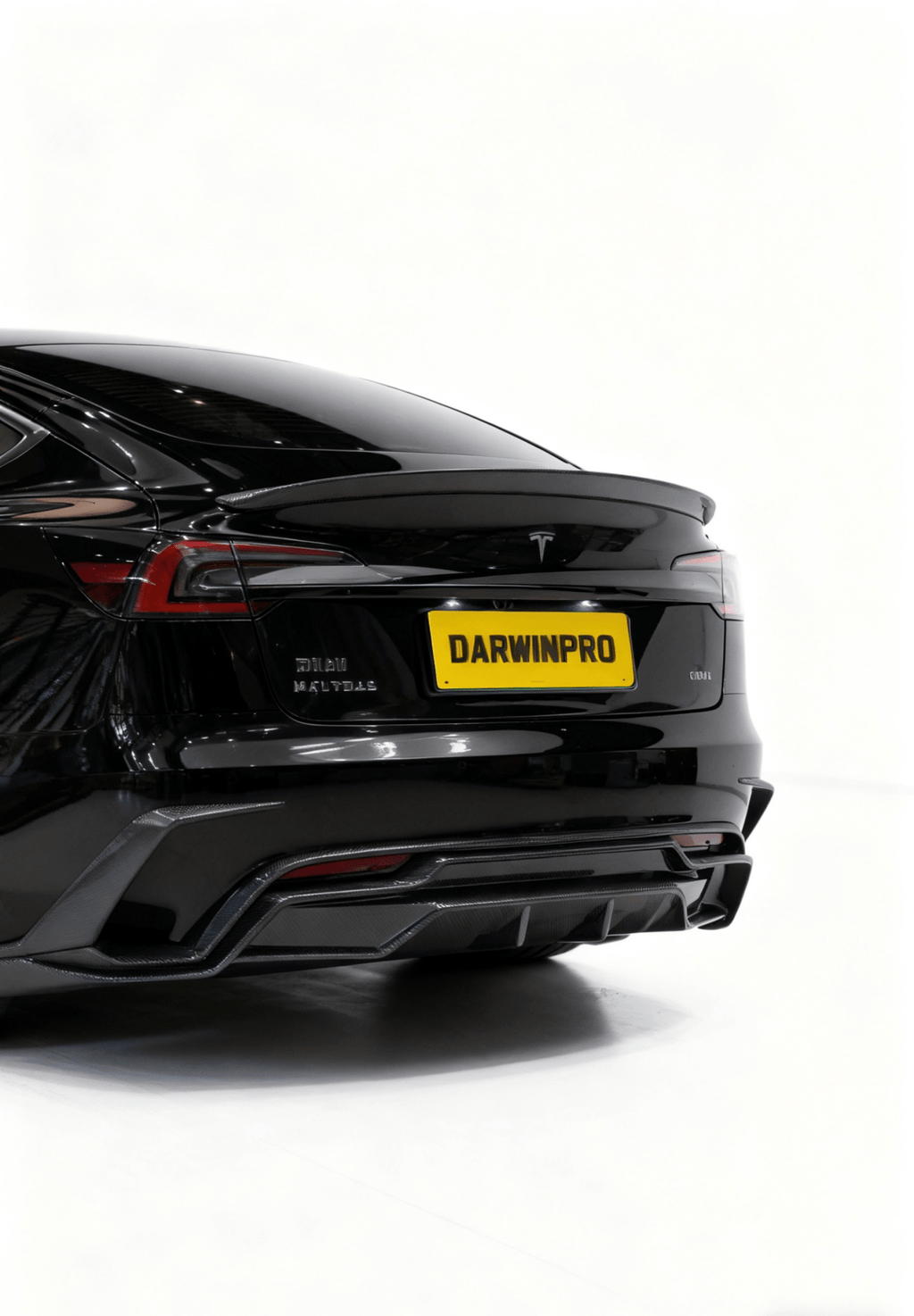DARWINPRO - TESLA MODEL 3 HIGHLAND 2024+ DRY CARBON FIBER REAR DIFFUSER