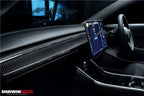 DARWINPRO - TESLA MODEL 3 IMP PERFORMANCE CARBON FIBER DASHBOARD TRIM REPLACEMENT&nbsp;