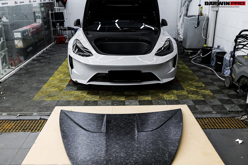 DARWINPRO - TESLA MODEL 3 IMP PERFORMANCE CARBON FIBER HOOD BONNET