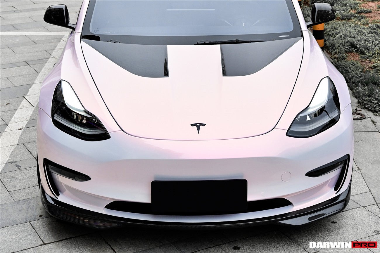 DARWINPRO - TESLA MODEL 3 IMP PERFORMANCE CARBON FIBER HOOD BONNET