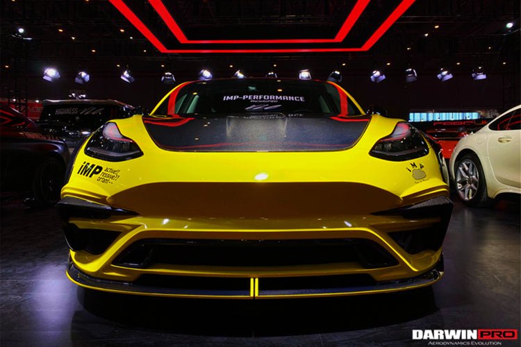DARWINPRO - TESLA MODEL 3 IMP PERFORMANCE CARBON FIBER HOOD BONNET