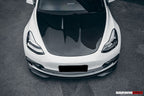 DARWINPRO - TESLA MODEL 3 IMP PERFORMANCE CARBON FIBER MID FRONT LIP