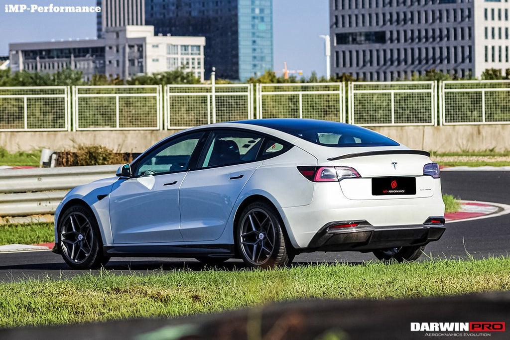 DARWINPRO - TESLA MODEL 3 IMP PERFORMANCE CARBON FIBER SIDE SKIRTS