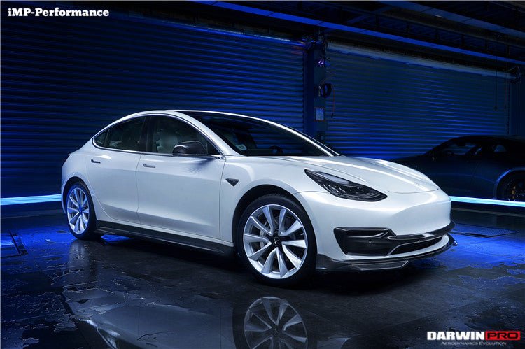 DARWINPRO - TESLA MODEL 3 IMP PERFORMANCE CARBON FIBER SIDE SKIRTS