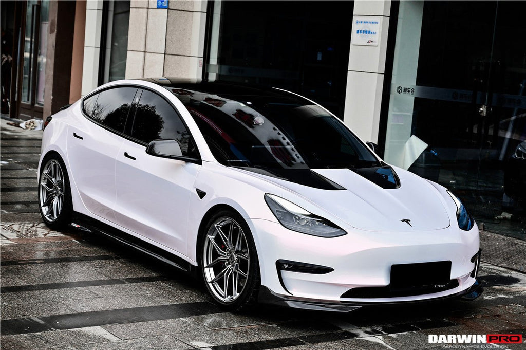 DARWINPRO - TESLA MODEL 3 IMP PERFORMANCE CARBON FIBER SIDE SKIRTS